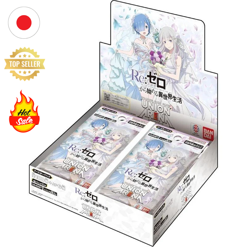 BANDAI Union Arena Re:Zero Starting Life in Another World Booster Box