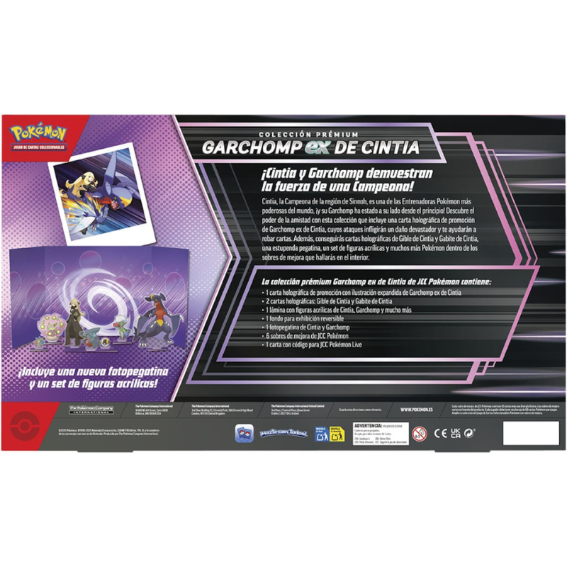 Colección Prémium Garchomp ex de Cintia