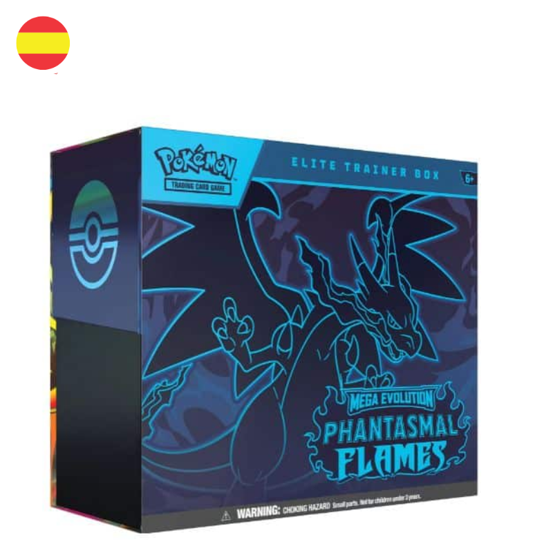 Caja de Entrenador de Elite Pokémon Fuegos Fantasmales