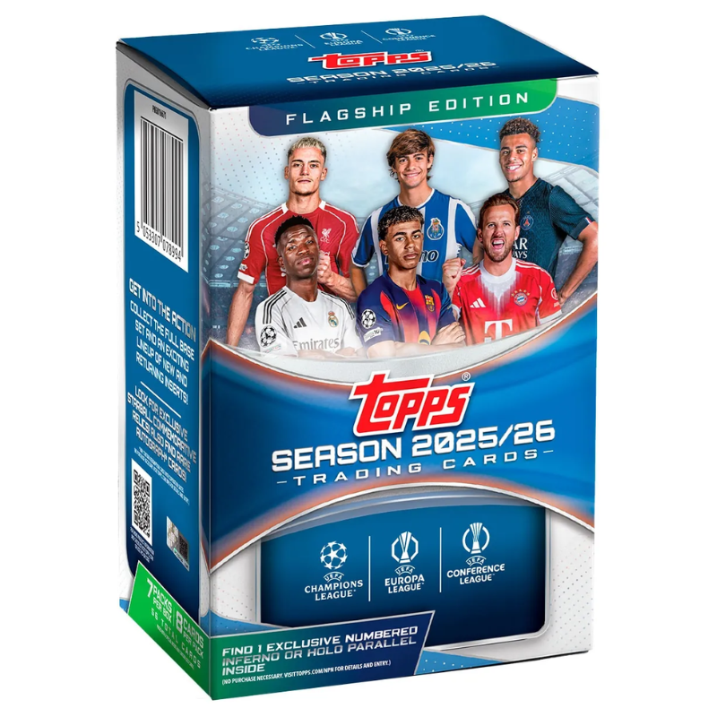2025-26 Topps UEFA Club Competitions - Value Box