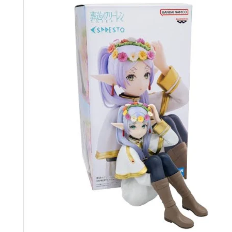 FIGURA BANPRESTO FRIEREN BEYOND JOURNEY'S END CON CORONA DE FLORES