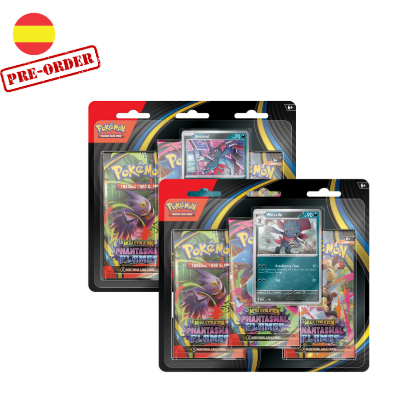 Blisters de Fuegos Fantasmales x2