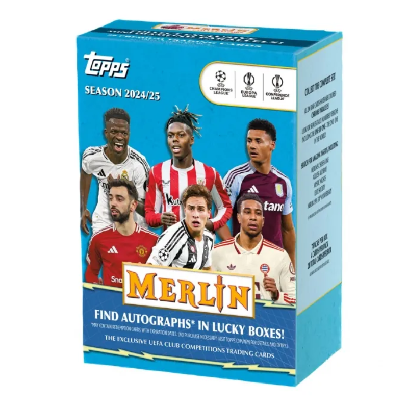 Topps 2024/25 Merlin Chrome UEFA Value Box