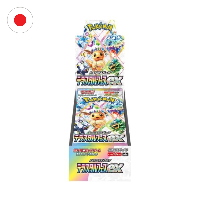 Pokémon TCG – Caja Sellada "Terastal Festival"【JP】– Edición Especial con 10 Sobres