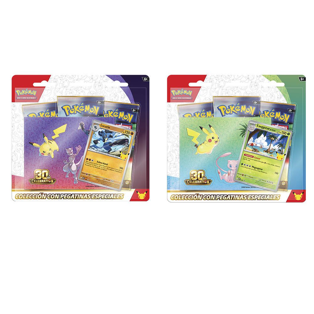 [Próximamente]TECH STICKER COLLECTION POKEMON 30th