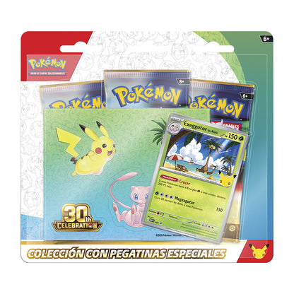 [Próximamente]TECH STICKER COLLECTION POKEMON 30th