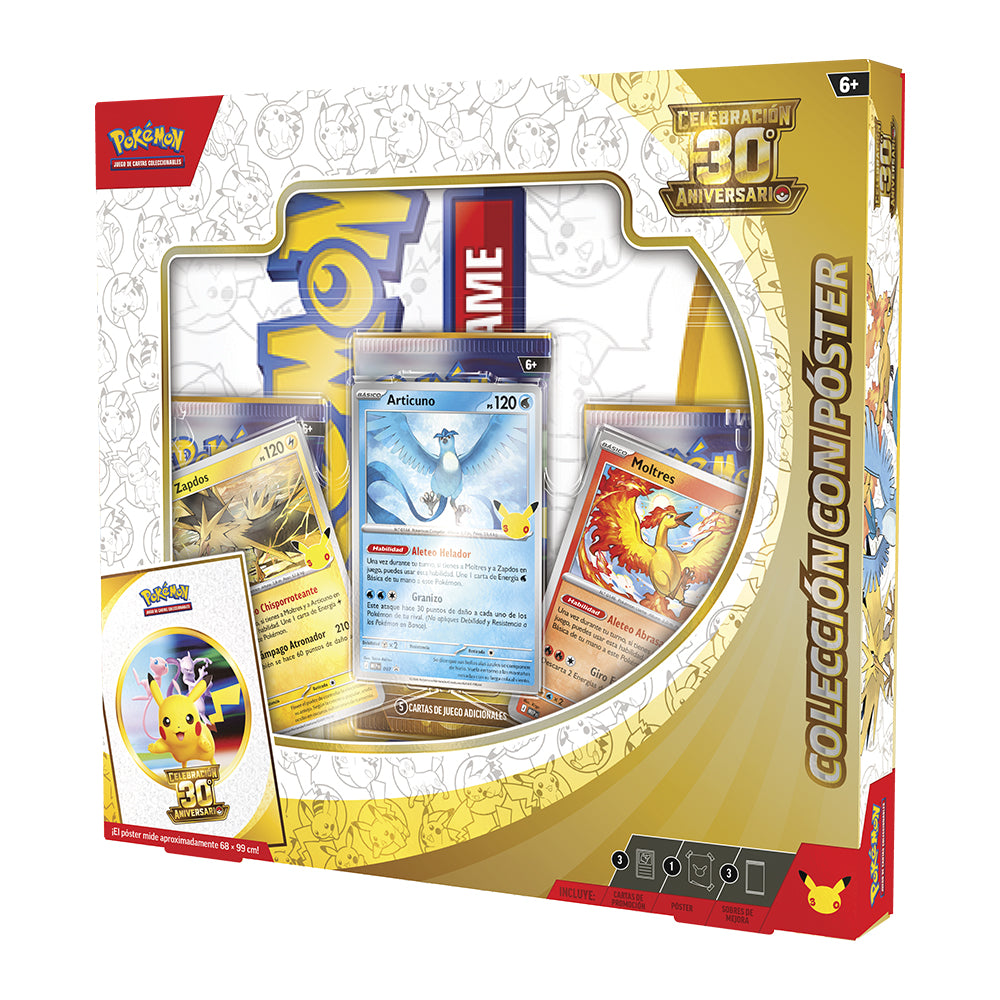 [Próximamente] POSTER COLLECTION POKEMON 30th