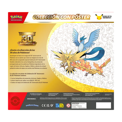 [Próximamente] POSTER COLLECTION POKEMON 30th