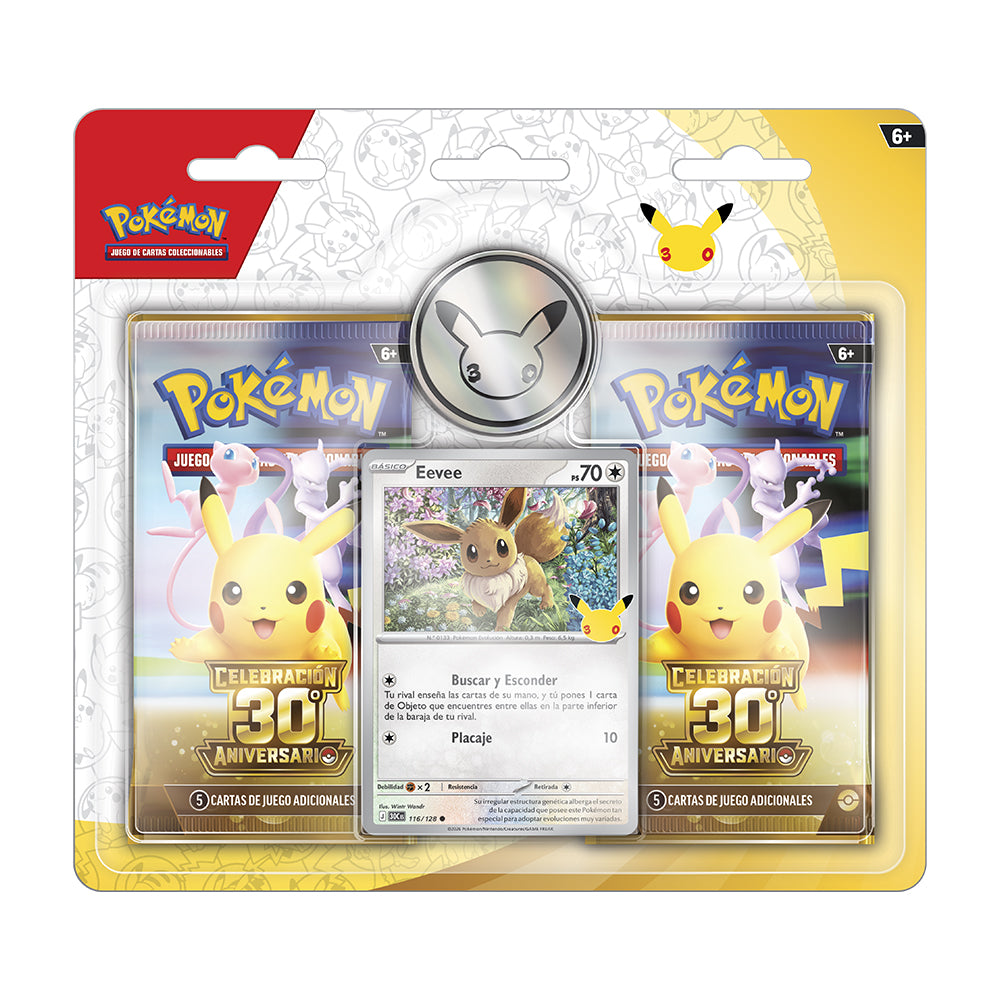[Próximamente] 2 PACK BLISTER POKEMON 30th