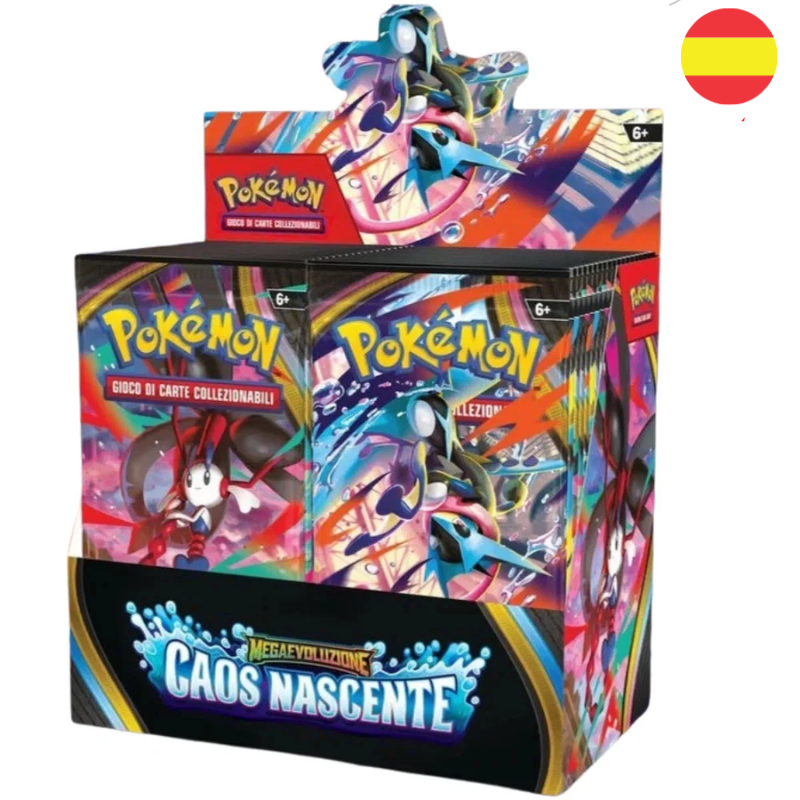 Caja de 36 sobres de Pokémon Caos creciente