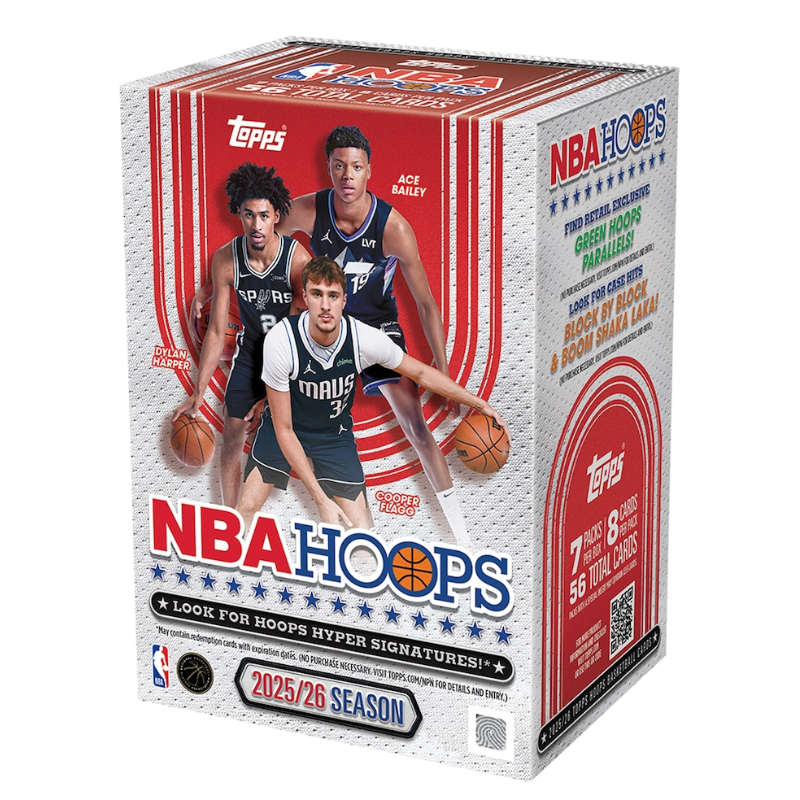 Topps 2025 NBA Hoops Value Box