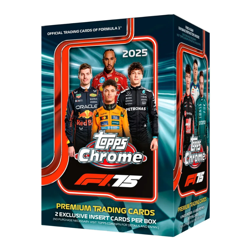 Topps Chrome 2025 Formula 1 Value Box