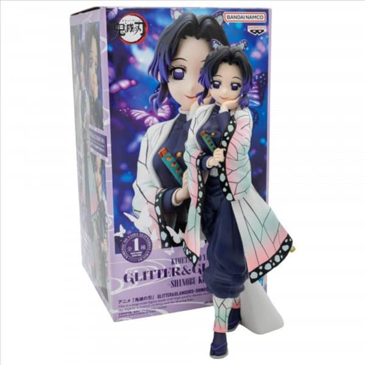FIGURA BANPRESTO DEMON SLAYER KIMETSU NO YAIBA GLITTER & GLAMOURS SHINOBU KOCHO 22CM