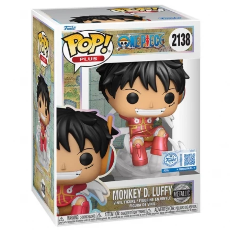 Funko (Exc) Monkey D. Luffy (Egghead Arc) (Metallic) – One Piece