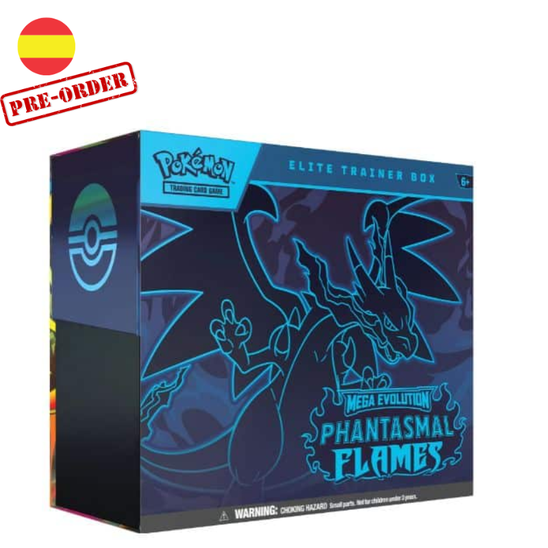 Caja de Entrenador de Elite Pokémon Fuegos Fantasmales