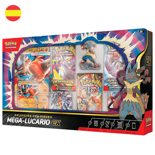 Colección de figura de Mega Lucario ex