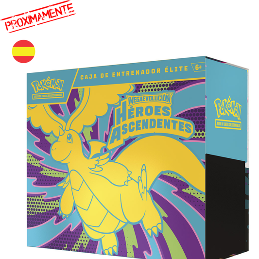 Caja de Entrenador de Elite Pokémon Héroes Ascendentes (ABRIMOS RESERVAS EL LUNES 2 DE FEBRERO)