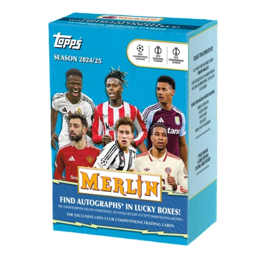 Topps 2024/25 Merlin Chrome UEFA Value Box