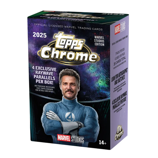 Topps Value Box 2025 Marvel Studios Chrome