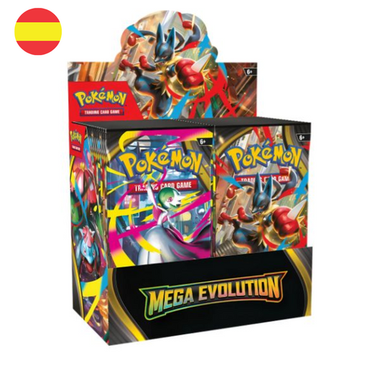 Caja 36 Sobres Mega evoluciónes