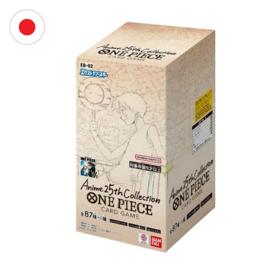 One Piece Card Game – Caja Sellada EB-02 "Anime 25th Collection"【JP】(24 Sobres)