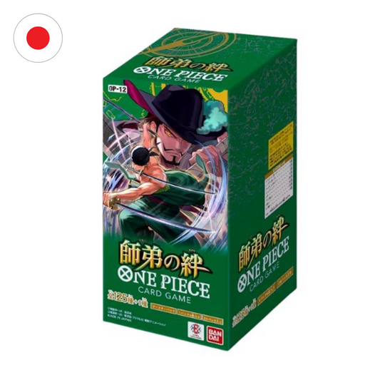 One Piece Card Game – Caja Sellada OP-12 "Legacy of the Master"【JP】(24 Sobres)