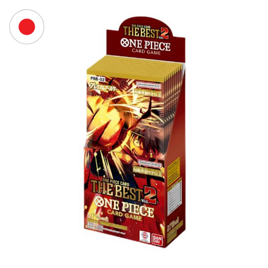 One Piece Card Game – Caja Sellada PRB-02 "The Best" Premium Booster【JP】(20 Sobres)