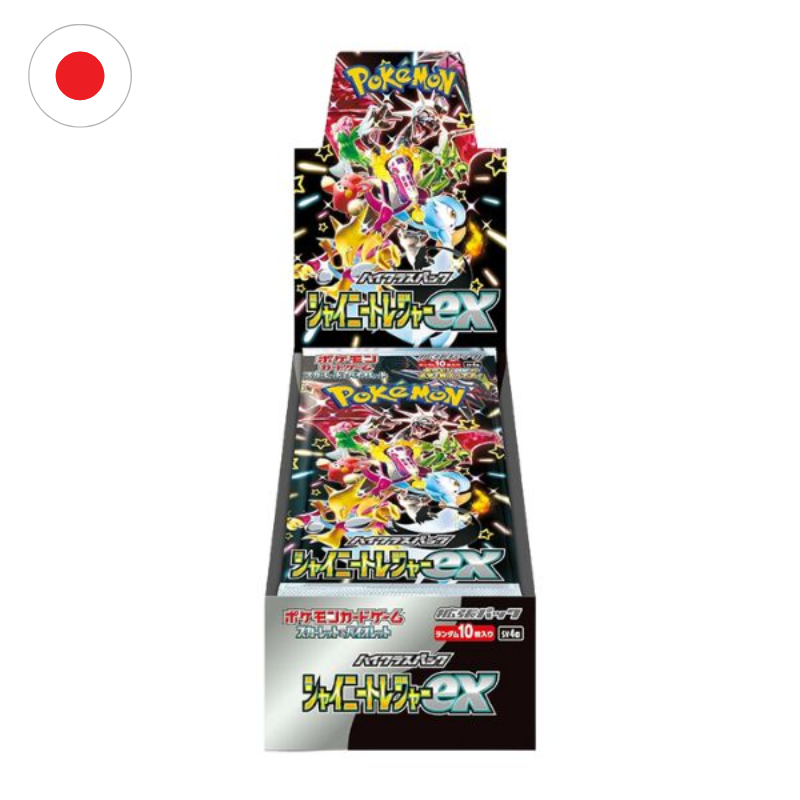 Pokémon TCG – Caja Sellada Shiny Treasures ex (SV4a)【JP】– High Class Pack (10 sobres)