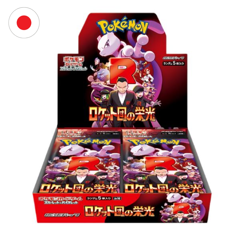 Pokémon TCG – Caja Sellada "The Glory of Team Rocket" (24 Sobres)